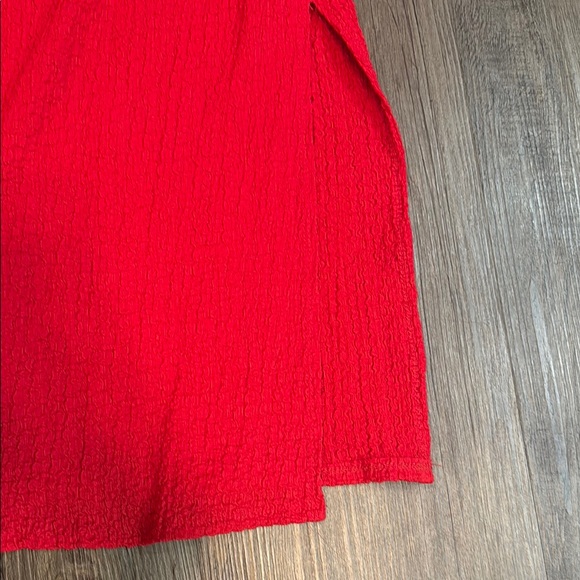 See You Monday Vibrant Red Maxi Dress - Picture 4 of 7